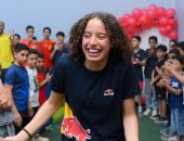 رئيس مدينة منوف يتفقد مركز شباب سدود بحضور هنا جودة لاعبة تنس الطاولة