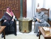 شيخ الأزهر يستقبل السفير السعودى ويؤكد تقديره لحسن الترتيبات لموسم الحج