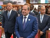 الرئيس السيسى: رغم تعاقب الأزمات الإقليمية استطاعت مصر مواصلة برنامجها الطموح للإصلاح الاقتصادى