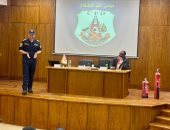 تدريب على مواجهة الحرائق.. الحماية المدنية على طاولة النيابة الإدارية بالإسكندرية