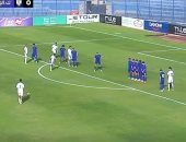 التعادل السلبي يحسم الشوط الأول بين الجونة وكهرباء الإسماعيلية