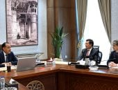 رئيس الوزراء يستقبل رئيس وكالة أنباء شينخوا الصينية والوفد المرافق له
