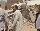 محافظ سوهاج فى حملة لإزالة التعديات على أراضى الزراعة وأملاك الدولة