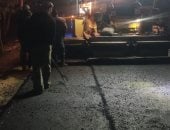 حياة كريمة.. إنتهاء أعمال رصف طريق "نهطاى ـ كفر الديب" بالغربية