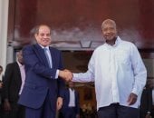 الرئيس السيسى يلتقى رئيس أوغندا ويؤكد اعتزاز مصر بالعلاقات المتميزة بين البلدين