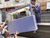 الحجز الإدارى لمحلات عدم سداد الإيجار فى نجع حمادى بقنا