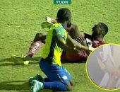 إصابة مأساوية للبرازيلي روماريو دا سيلفا في الدوري الهندوراسي.. فيديو 