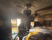 السيطرة على حريق داخل شقة سكنية فى القطامية دون إصابات