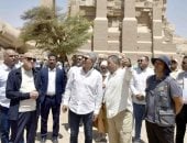 وزير السياحة والآثار ومحافظ الأقصر يتفقدان ترميمات معبد الرامسيوم.. ومشروع مصرى كورى مشترك لإحياء أبرز معابد الملك رمسيس الثانى ضمن اتفاقية تعاون بين الأعلى للآثار والجامعة الوطنية الكورية للتراث الثقافى.. صور