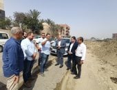 نائب محافظ الجيزة يتفقد مشروع تطوير طريق المريوطية وتقاطعاتة مع الدائرى
