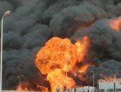 إصابة 12 شخصا في حريق مصنع دهانات العاشر من رمضان