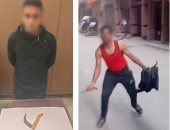 الدم بقى مية فى المحلة.. بائع فاكهة يمزق جسد شقيقه بـ مطواة والسبب صادم