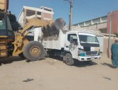 رفع 134 طن مخلفات من 26 موقعًا بصدفا ضمن حملات مكثفة للنظافة بأسيوط