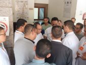 وكيل صحة سوهاج ومساعد الوزير  لشئون الطب العلاجى يتفقدان مستشفيات المحافظة
