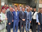 أحمد المسلماني يلتقي بأسرة القناة الخامسة وإذاعة الإسكندرية 