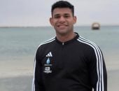 عبد الرحمن يونس  يضيف الذهبية الثانية في رفع الأثقال بدورة البحر المتوسط