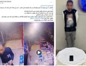مغافلة فى وضح النهار.. كاميرات المراقبة تسقط «مسجل خطر» سرق محلا