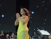 بصوتها وإحساسها.. أنغام تمنح جمهورها ليلة لا تنسى فى حفل مسرح الأرينا.. صور