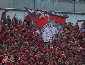 شاهد جماهير اتحاد العاصمة باستاد القاهرة قبل لقاء الزمالك بنهائى الكونفدرالية