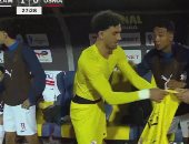محمد عواد حارسا للزمالك أمام سيراميكا فى ليلة حسم الدورى