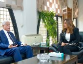 منال عوض تبحث مع مستشار الرئيس الموقف التنفيذي للمشروعات التنموية بالمحافظات
