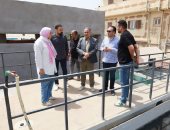 رئيس مياه الغربية يتفقد محطة القيصرية وربط بلقينا على الشبكة بالمحلة