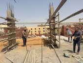 حملات مكثفة بهضبة الأهرام لمواجهة المخالفات.. ووقف أعمال بناء غير مرخص 