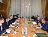 أبو الغيط يستقبل وزير العلاقات الخارجية للجنة المركزية للحزب الشيوعي الصيني