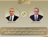 وزير الخارجية يبحث مع كبير مستشارى ترامب التطورات الإقليمية