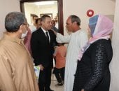 محافظ المنوفية يتفقد لجنة القلب بالتأمين الصحي للتأكد من جودة الخدمات الطبية