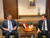 ‎وزير الزراعة يبحث مع نظيره الجزائرى تعزيز التعاون المشترك 
