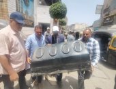 مصادرة 107 أجهزة صوت ومكبرات للتصدى للتلوث السمعى بمدينة السنبلاوين