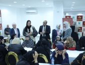 مؤسسة أبو العينين عضو التحالف الوطني تنظم قافلة لمحو الأمية بالجيزة