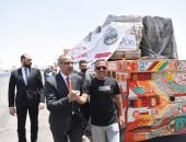 وزير التموين يعلن إطلاق قافلة جديدة بحمولة  65 طن مساعدات عاجلة إلى غزة
