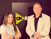 اللاعب والفنان شريف عبد المنعم ضيف دينا سليم الجمعة