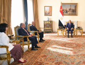 الرئيس السيسى يؤكد الدور المهم لدول الجوار فى ضمان استقرار ووحدة ليبيا 