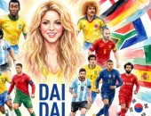 صلاح ورونالدو ومارادونا.. نجوم الكرة يزينون أغنية شاكيرا لمونديال 2026 «فيديو»