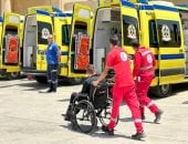 الهلال الأحمر يستقبل الدفعة الـ43 من المصابين الفلسطينيين