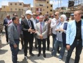 محافظ بنى سويف يطالب بجدول زمنى للانتهاء من تنفيذ مستشفى ناصر العام