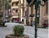 كاميرا تليفزيون اليوم السابع ترصد جمال شوارع وسط البلد بعد التطوير.. فيديو