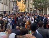 بهجة رقصة التنورة تخطف الأنظار في افتتاح شارع الفن بوسط البلد.. فيديو