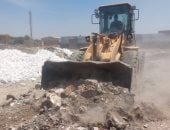 إزالة تعديات على الأراضى الزراعية فى حملات مكبرة بأبو النمرس