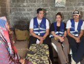 الفنانة داليا البحيرى تشارك فى زيارة لراعى مصر لدعم الأولى بالرعاية بأسيوط