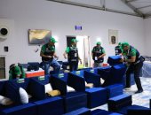بعثة حج وزارة التضامن تتسلم مخيمات حجاج الجمعيات الأهلية فى عرفات ومنى.. الانتهاء من تركيب الملصقات التعريفية لتيسير وصول الحجاج إلى مواقعهم بسهولة.. غرفة عمليات على مدار الساعة للاطمئنان على توفير الخدمات