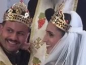 أول صور من حفل زفاف نجل الفنان إدوارد