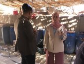تحرير عدد من المخالفات والتحفظ على 32 طن مخللات غير مطابقة للاشتراطات بالدقهلية