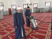 أوقاف جنوب سيناء تواصل الاستعدادات لاستقبال عيد الأضحى بحملة تعقيم للمساجد