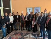 سفير مصر بقطر يحتفي بدور النشر المصرية في معرض الدوحة للكتاب