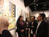 رئيس هيئة قصور الثقافة يفتتح معرض ملتقى الغربية للرسم والتصوير