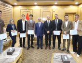 تكريم طلاب الحاسبات والذكاء الاصطناعى ببنى سويف لتميزهم فى سيسكو الاحترافية